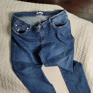 STS Blue Straight Leg Jeans Classic Blue Denim